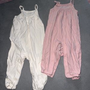 2 jumpsuits